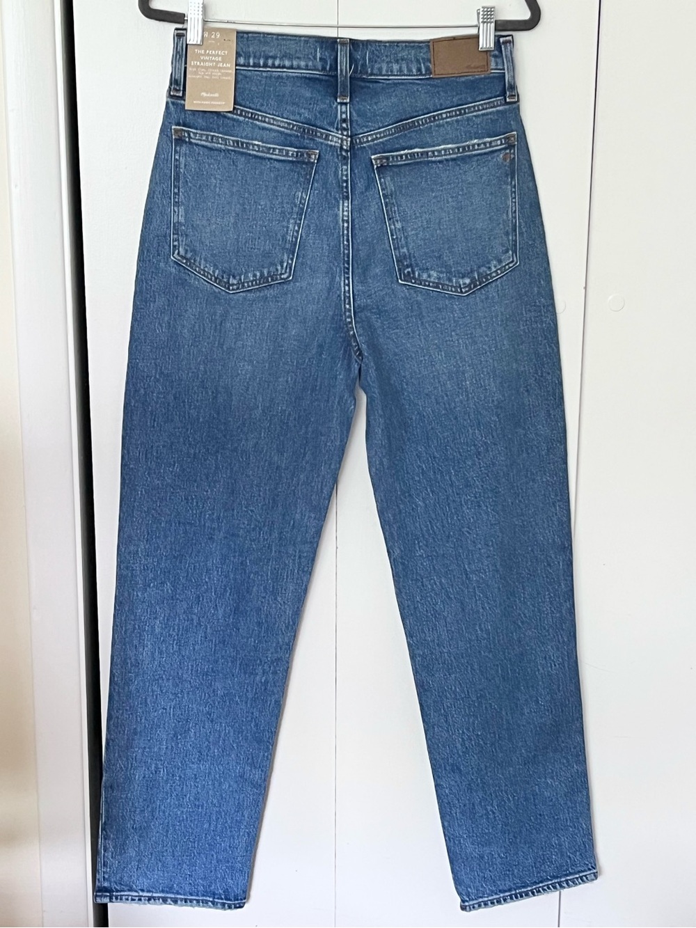 Madewell Perfect Vintage Straight Jean in Earlwood Wash - Picture 3 of 8